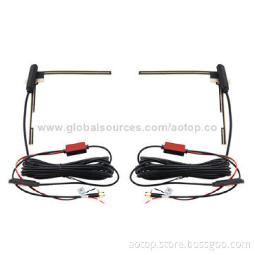 2014 Newest Car Digital TV Antennas, Support VHF/UHF, MMCX, MCX, SMA, IEC, F Interface